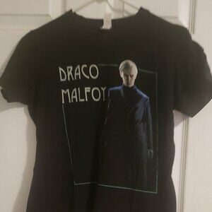Draco Malfoy Tshirt Size Medium Juniors. Harry Potter Tshirt